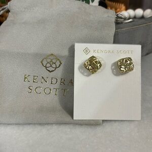 Kendra Scott tima gold earrings